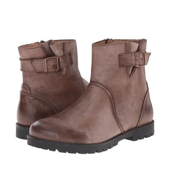Birkenstock Shoes Birkenstock Stowe Leather Boots Size 36